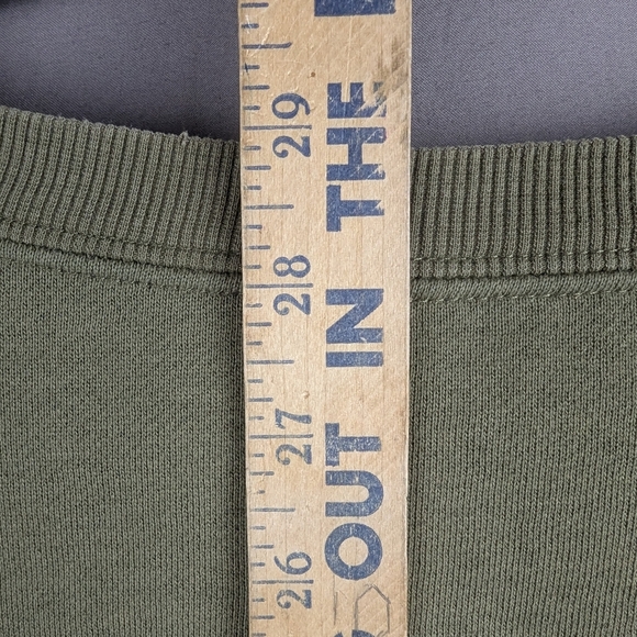 Cabelas XXL sweatshirt With Spellout Olive Green Embroidered - Picture 11 of 11